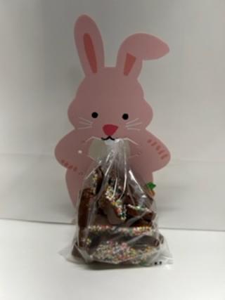 bunny shaped Nonpareils with bunny
