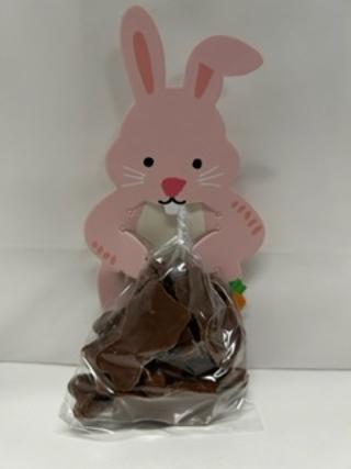 Bunny Chocolate shapes with a bunny