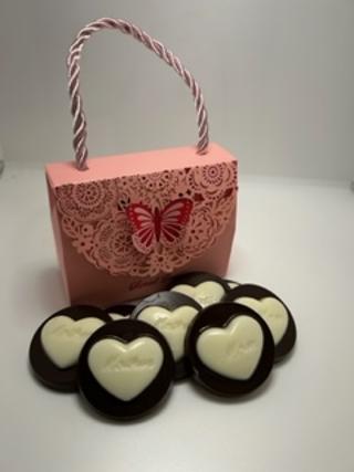Handbag box with Chocolates