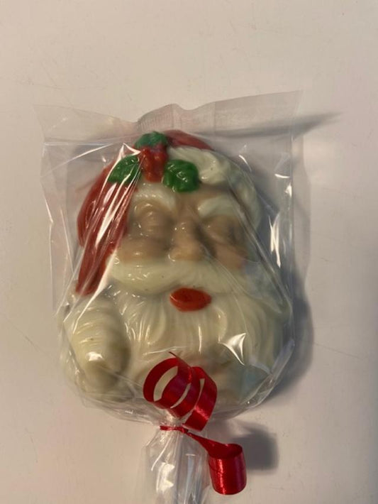 Santa Face Lollipop
